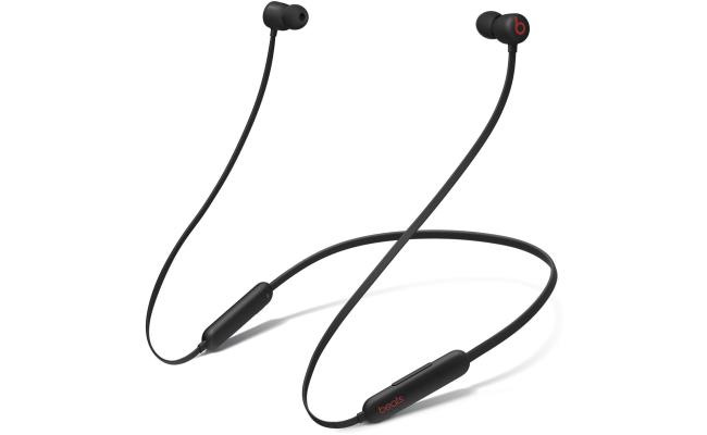 Beats Flex Wireless Earphones – Apple W1 Headphone Chip, Magnetic Earbuds, Class 1 Bluetooth, 12 Hours of Listening Time, Built-in Microphone - Black